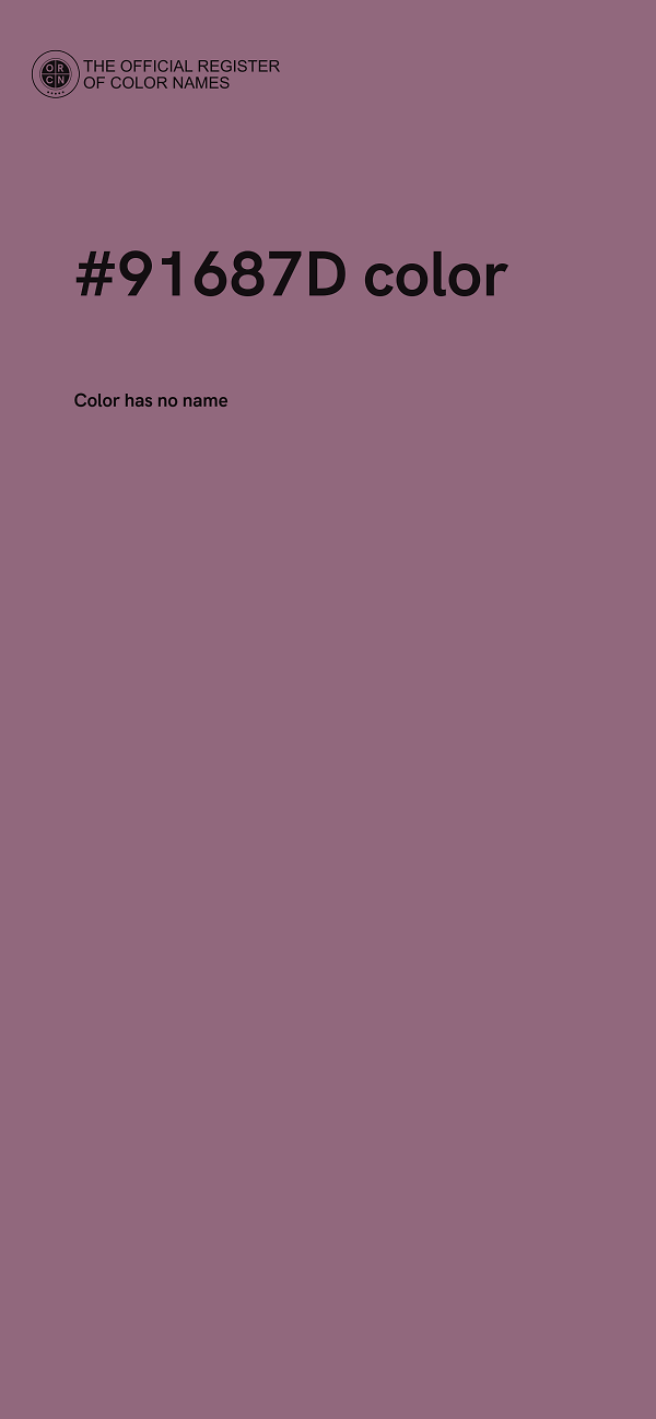 #91687D color image