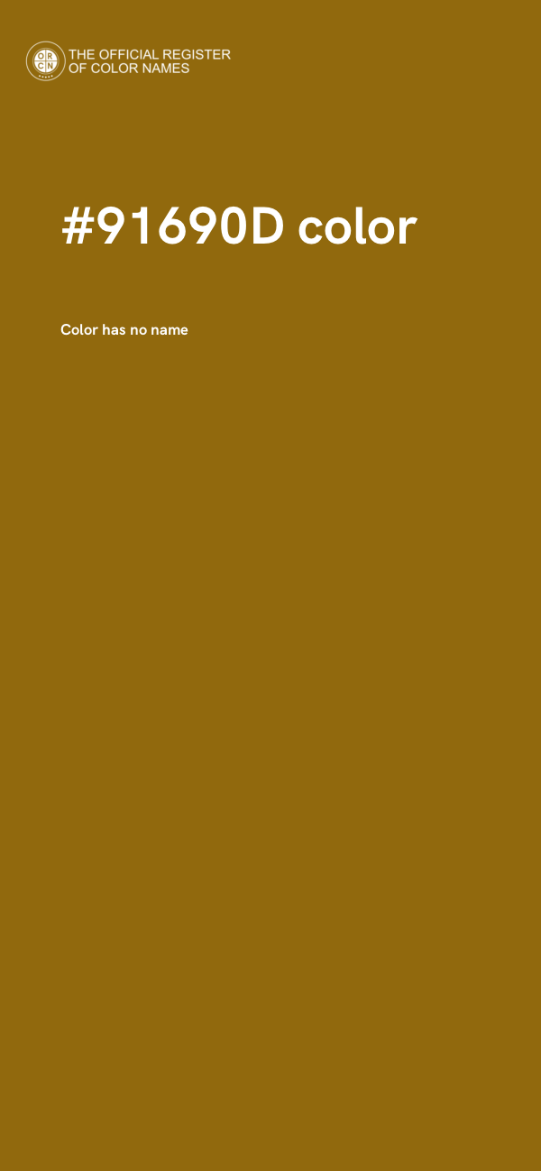 #91690D color image