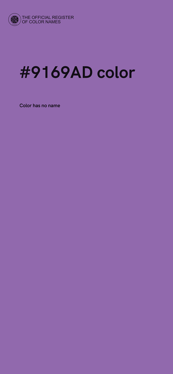 #9169AD color image