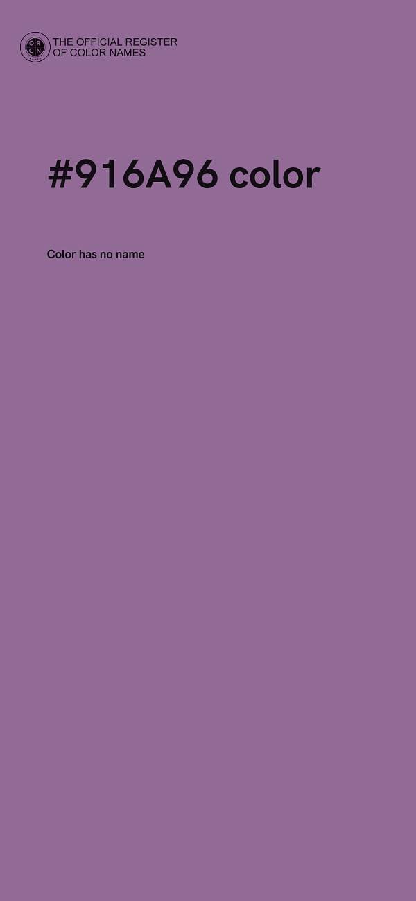 #916A96 color image