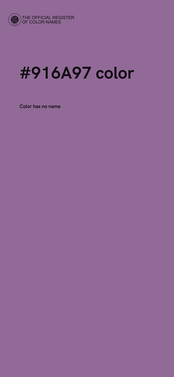 #916A97 color image