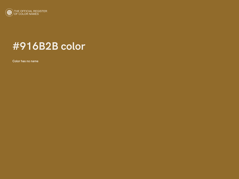#916B2B color image
