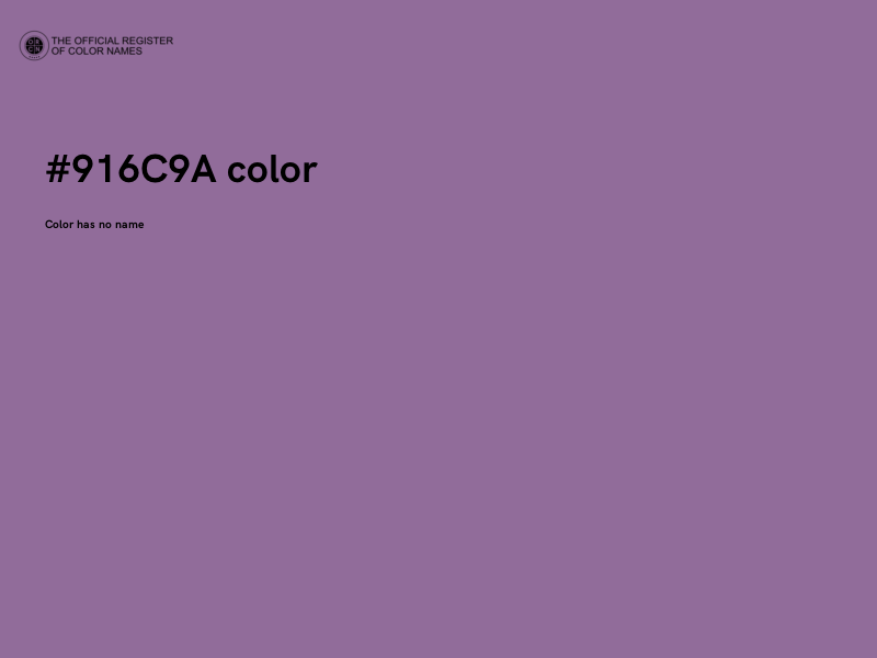#916C9A color image