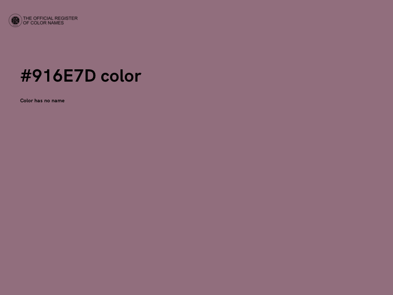 #916E7D color image