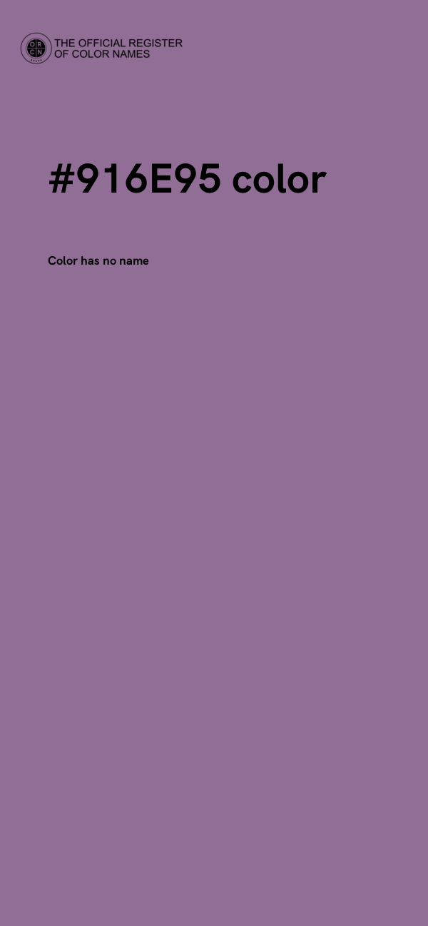 #916E95 color image