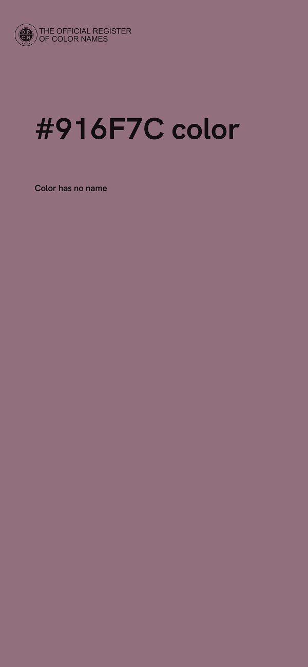 #916F7C color image