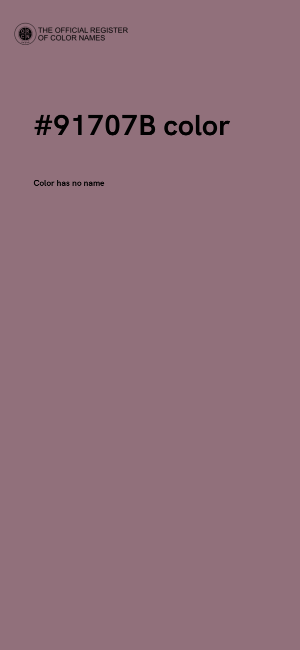 #91707B color image