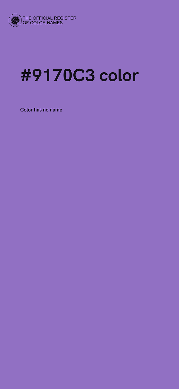 #9170C3 color image