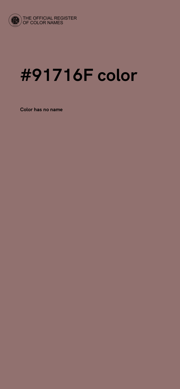 #91716F color image