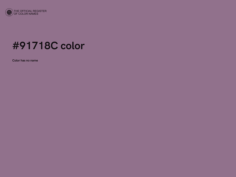 #91718C color image