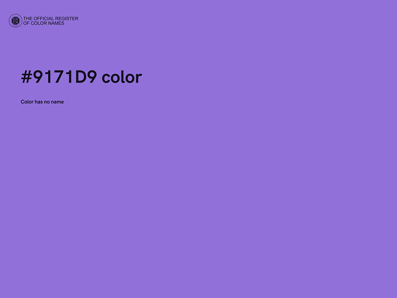 #9171D9 color image