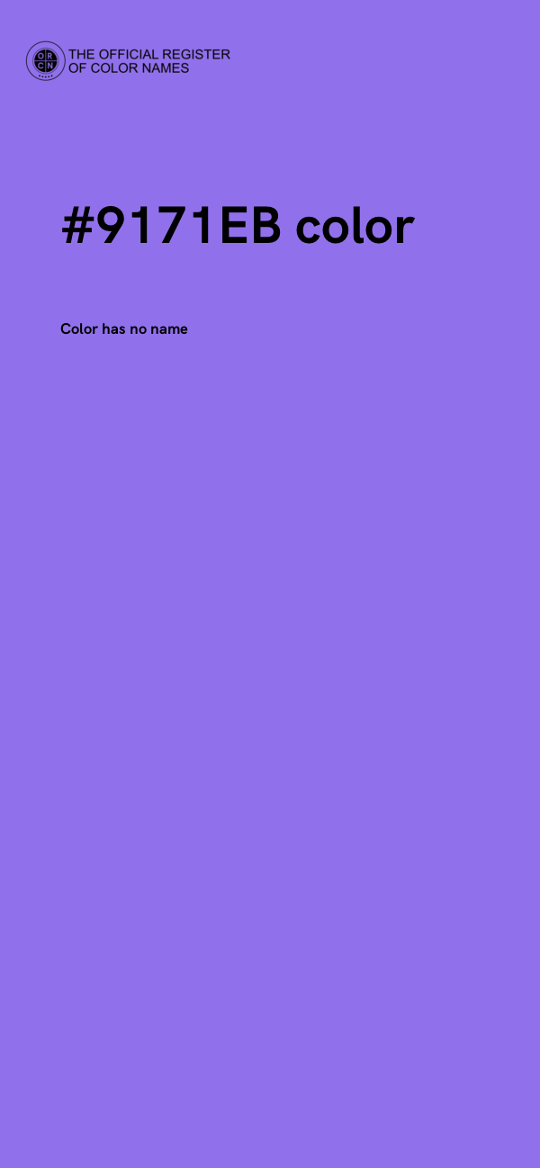 #9171EB color image