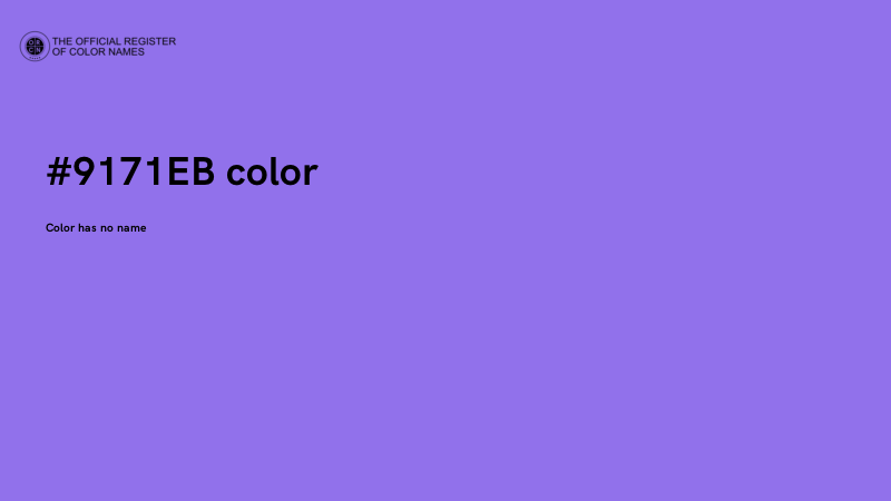 #9171EB color image