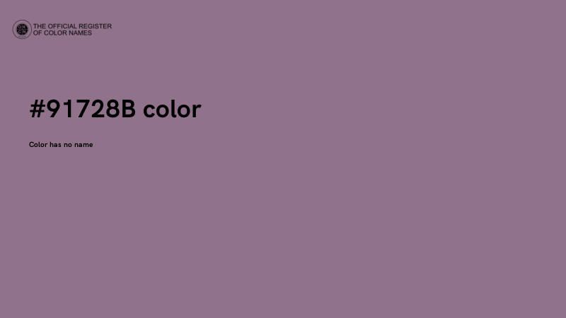 #91728B color image
