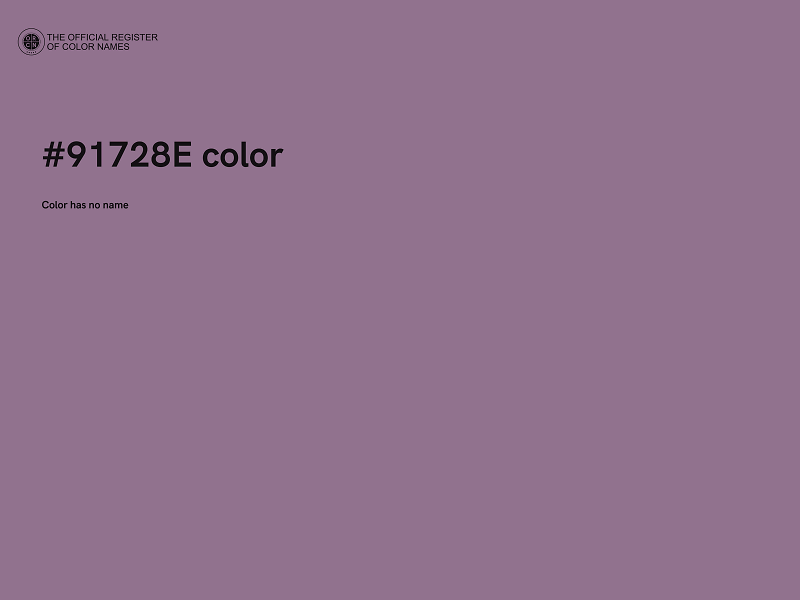 #91728E color image