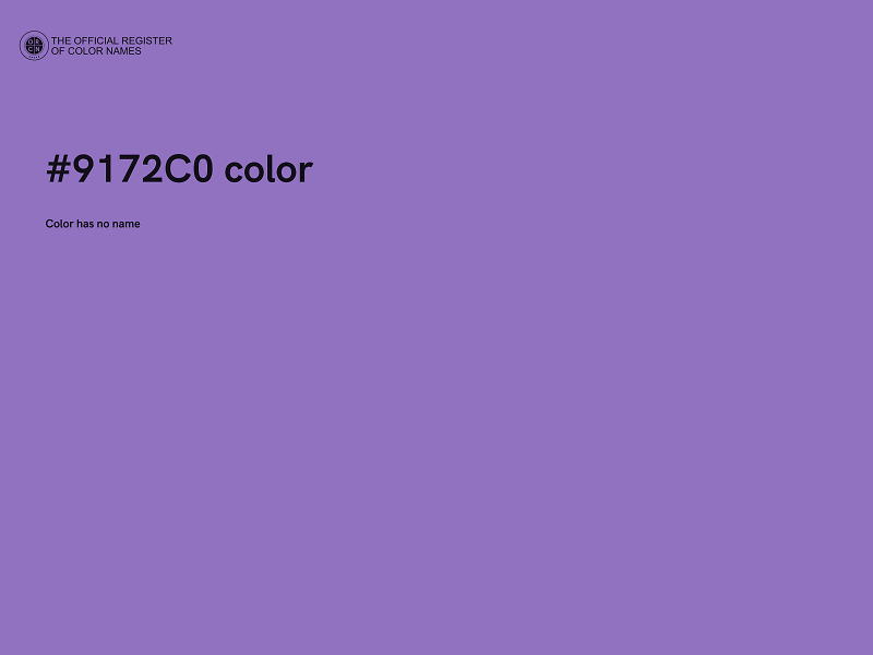 #9172C0 color image