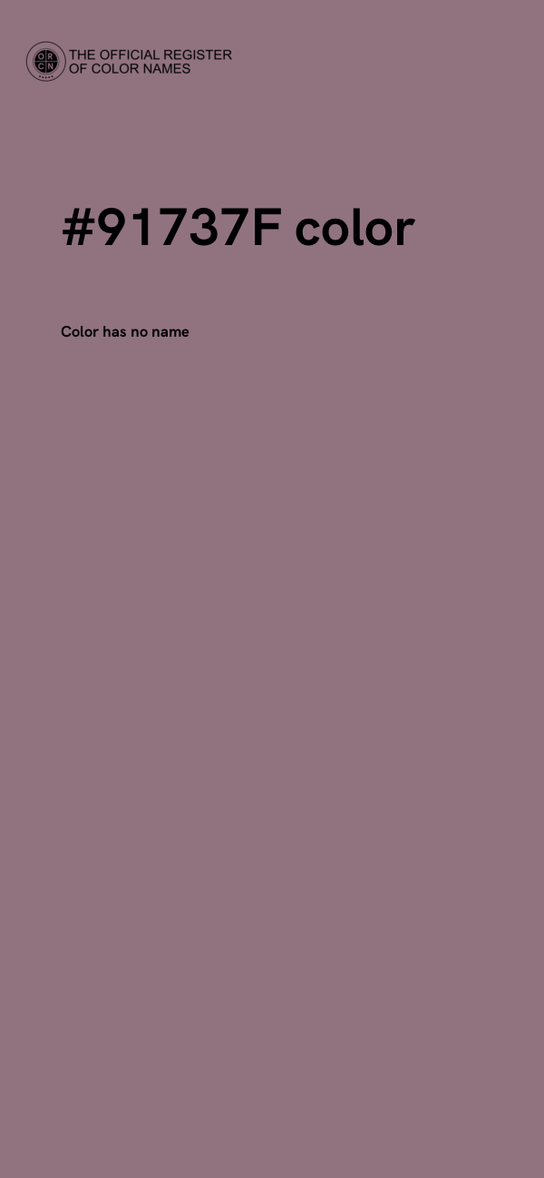 #91737F color image