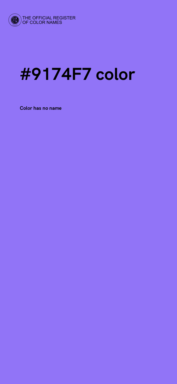 #9174F7 color image