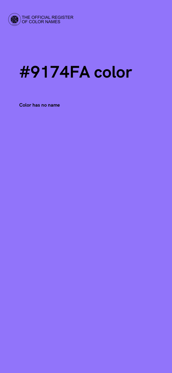 #9174FA color image