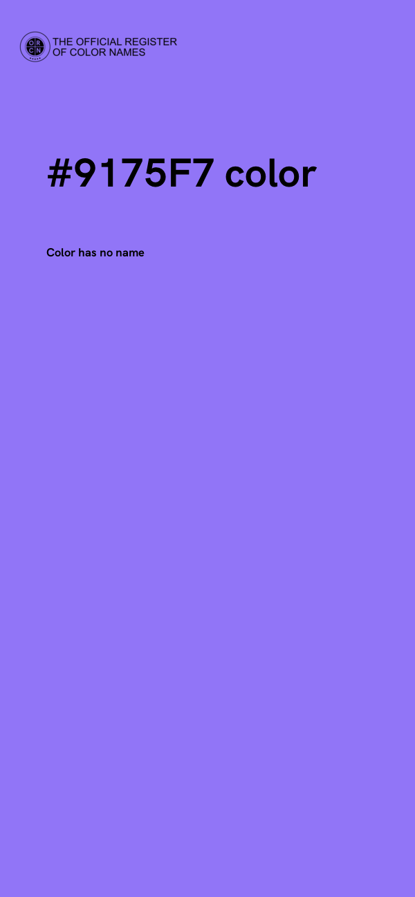 #9175F7 color image