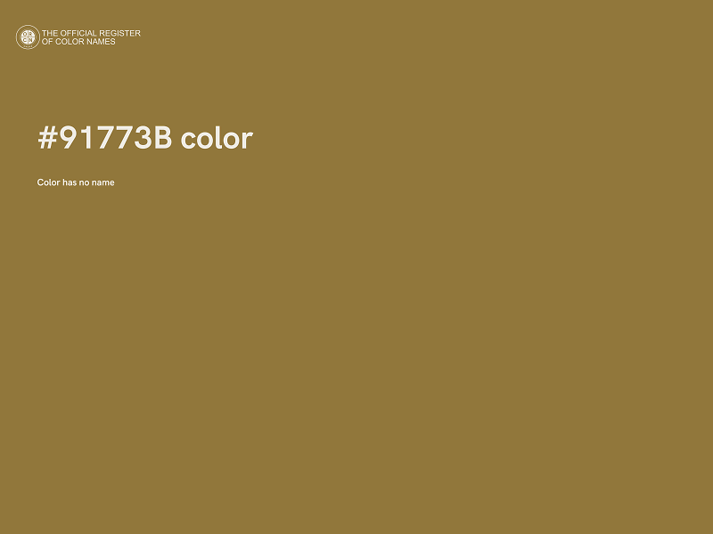 #91773B color image