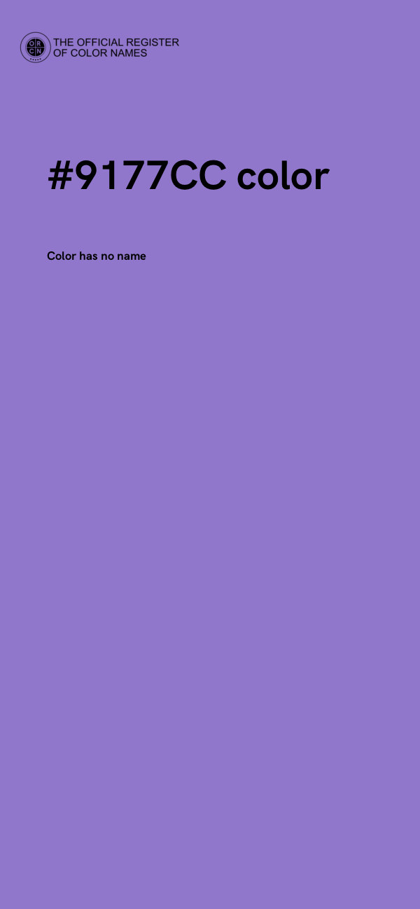 #9177CC color image