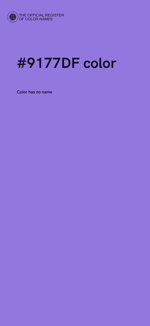 #9177DF color image