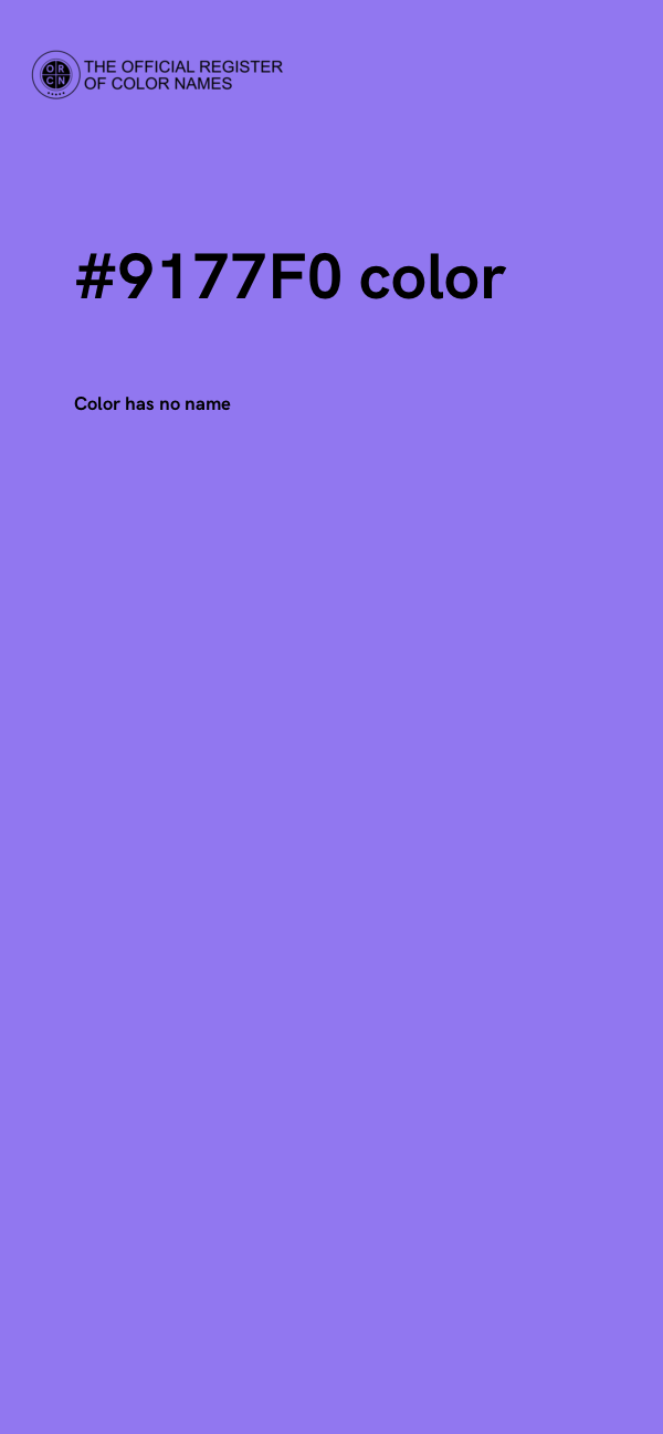 #9177F0 color image