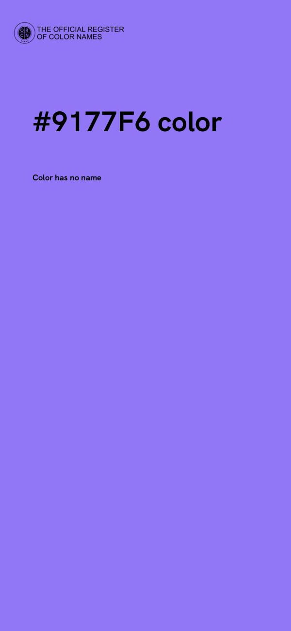 #9177F6 color image