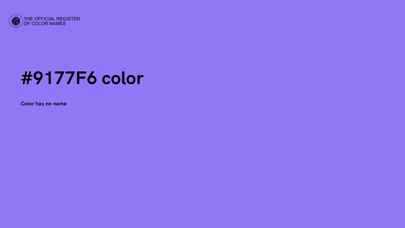 #9177F6 color image