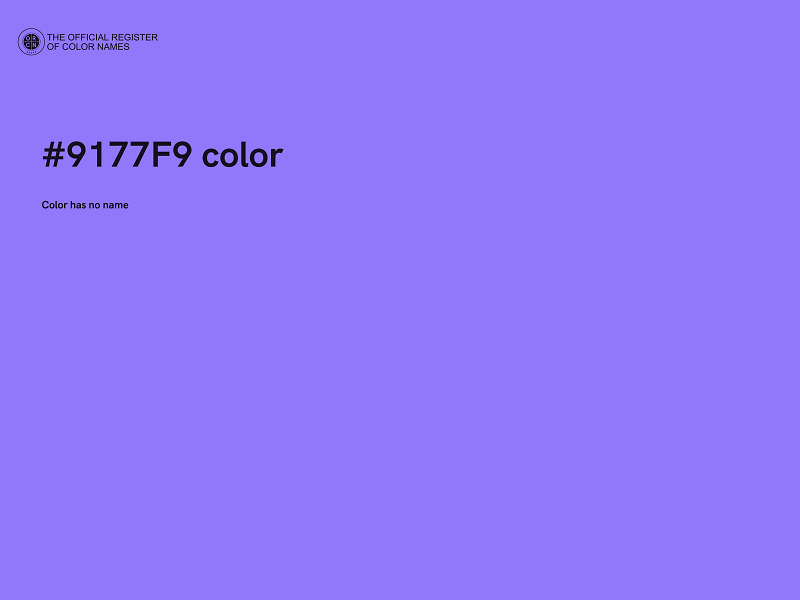 #9177F9 color image