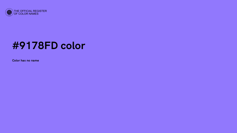 #9178FD color image