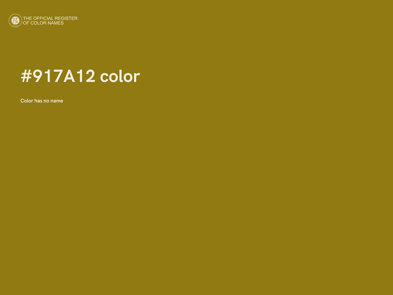 #917A12 color image