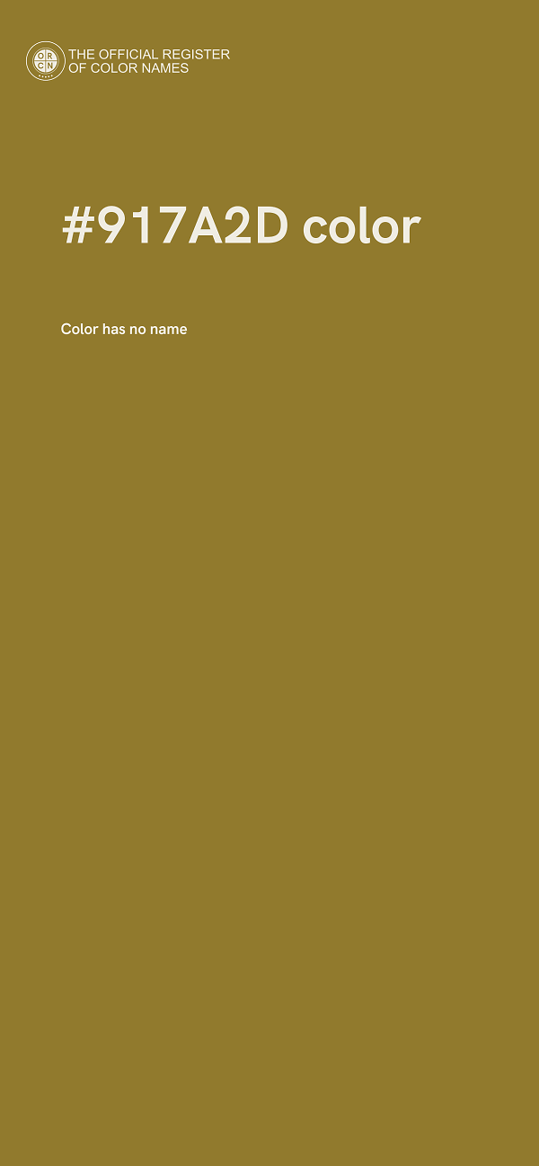 #917A2D color image