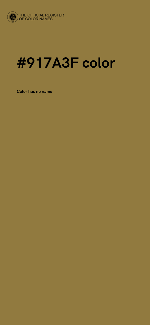 #917A3F color image