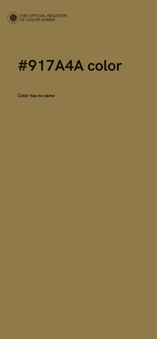 #917A4A color image