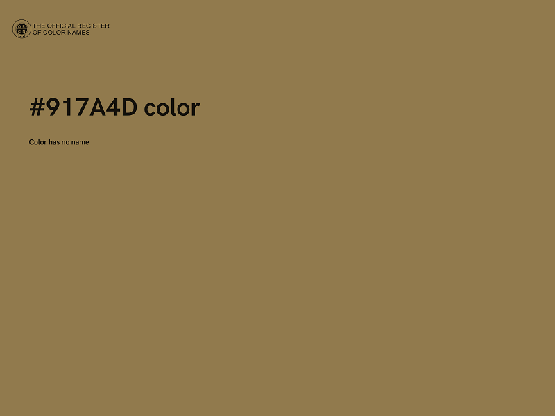 #917A4D color image