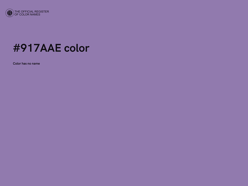 #917AAE color image