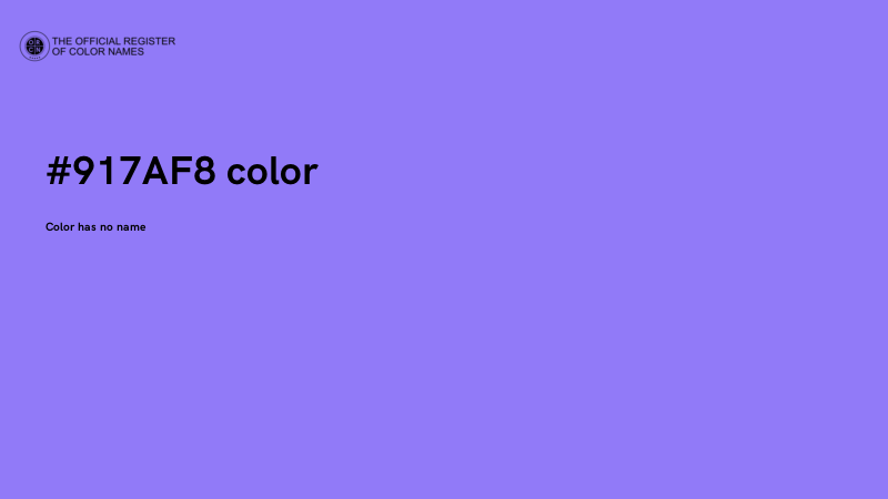 #917AF8 color image
