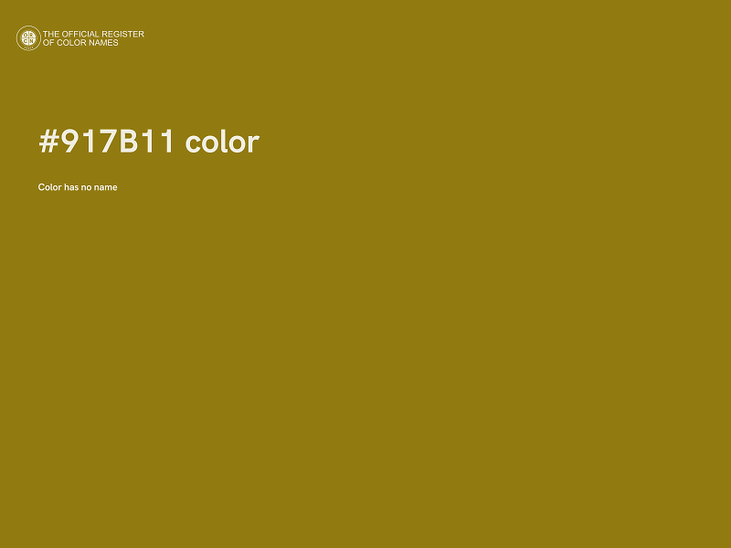 #917B11 color image