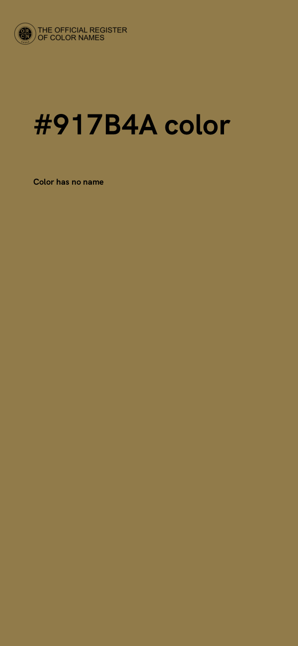#917B4A color image