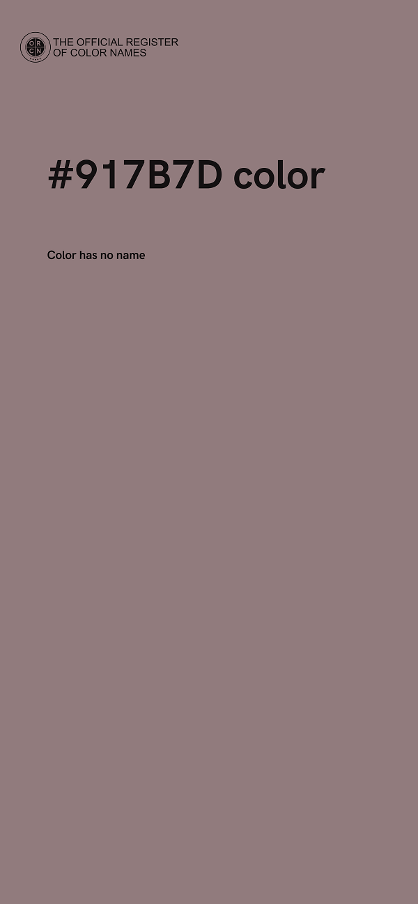 #917B7D color image