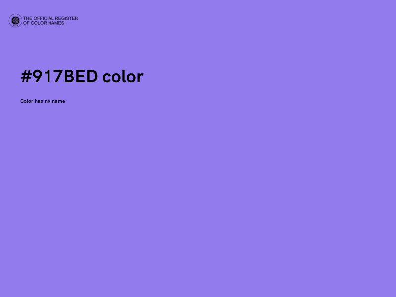 #917BED color image