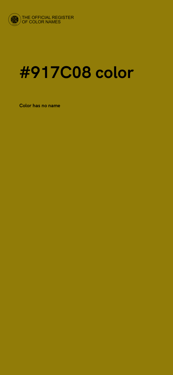 #917C08 color image
