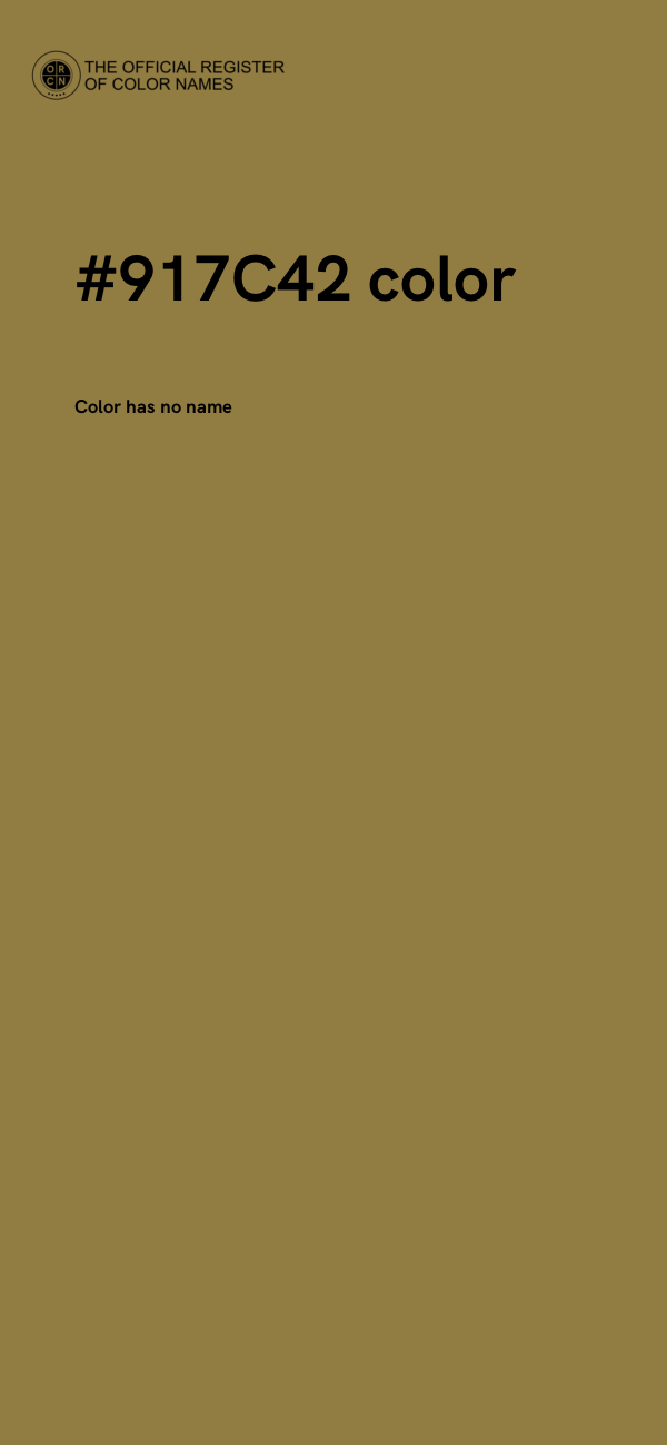 #917C42 color image