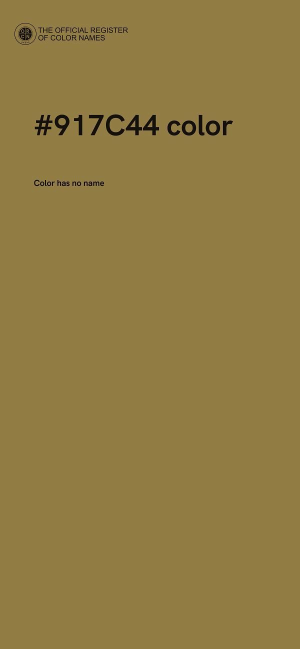 #917C44 color image
