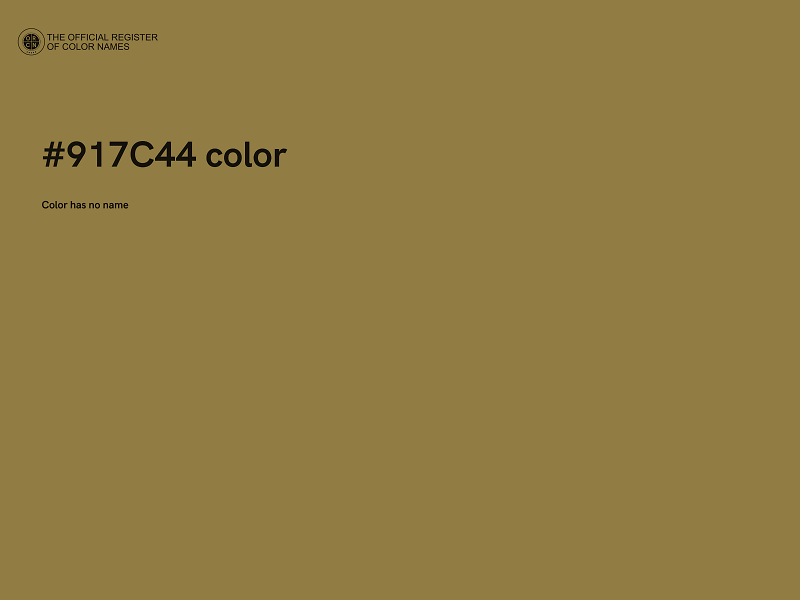 #917C44 color image