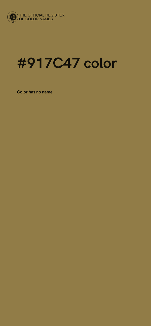 #917C47 color image