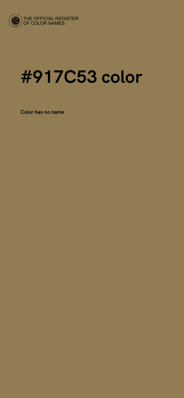 #917C53 color image