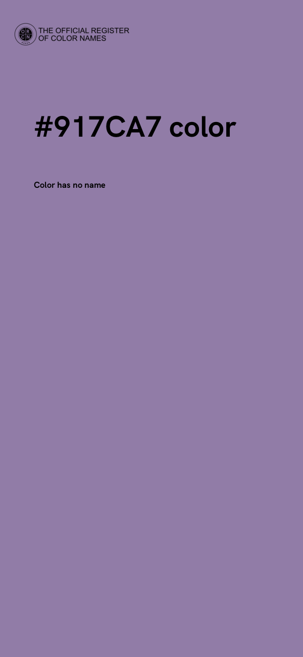 #917CA7 color image